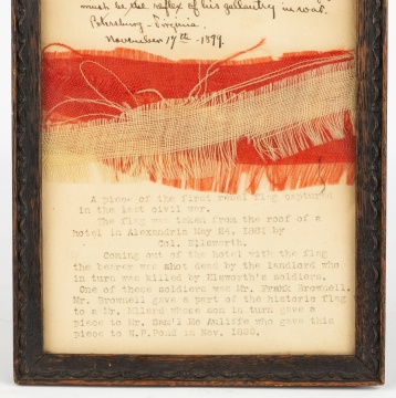 Confederate Flag Fragment